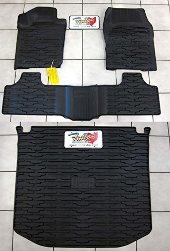 2013-2015 Jeep Grand Cherokee Rubber Slush Floor Mats 45h8j