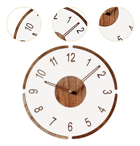 Reloj Colgante De Pared Decoración Del Hogar 12 Números