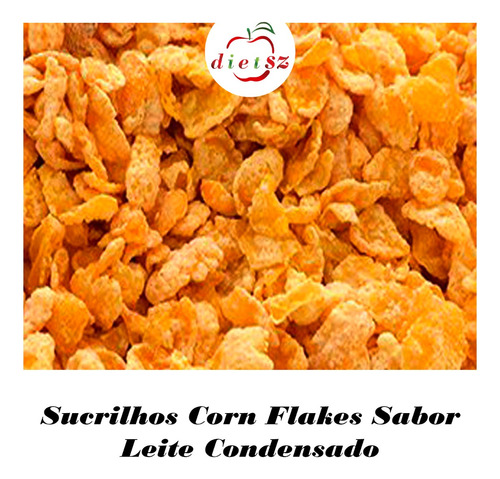 Sucrilhos Corn Flakes Sabor Leite Condensado 250g Dietsz