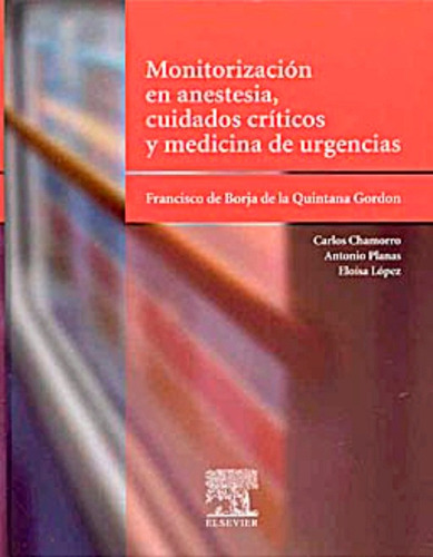 Monitorización En Anestesia Carlos Chamorro Elsevier