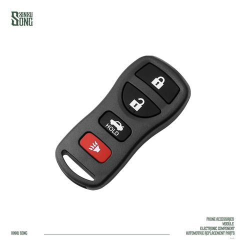 Llavero De Coche Sin Llave 4 Botones Compatible Con Armada A