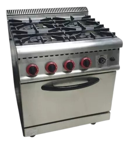 Cocina 4 Hornallas Profesional Lundar Lgr-74v