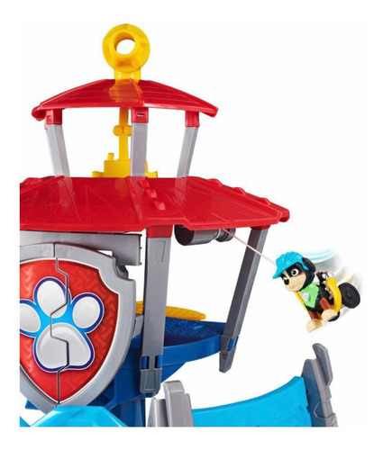 Imagen 7 de 10 de Paw Patrol Torre De Control Cuartel General Rex Y Sonidos
