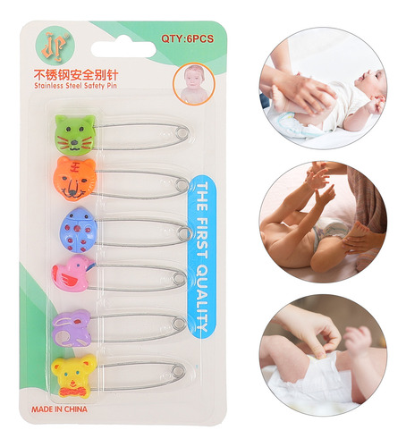 Alfileres Para Pañales De Bebé Para Adultos, Acero Inoxidabl