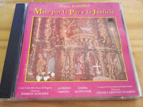 Misa Por La Paz Y La Justicia - Ramírez - Sony 1992 - Cd - U