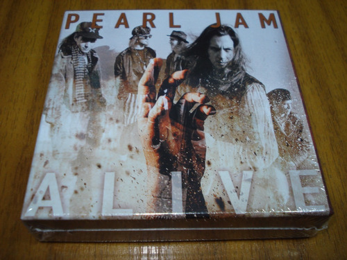 Box Cd Pearl Jam / Alive (nuevo Y Sellado) Europeo / 10 Cd