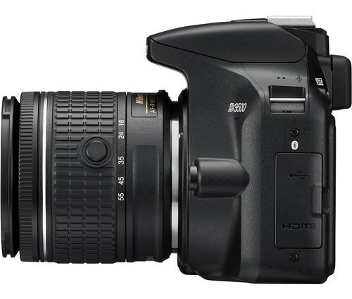 Câmera Nikon D3500 Dslr Lente 18-55mm Lançamento 12x S/juros