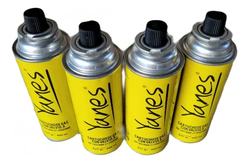 comprar Cartucho Gas Butano 227gr Cocinilla Soplete Pack 4un