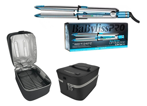 Alaciadora Optima Babyliss 3100 Titanium + Caja Sanitizante