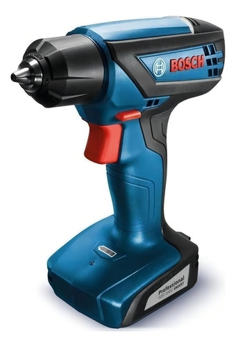 Taladro atornillador inalámbrico de 6mm Bosch GSR 1000 SMART 12V + 1 batería de 1.5Ah + accesorio con maletín de transporte 127V