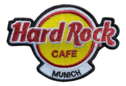 Parche Bordado - Hard Rock Cafe - Munich - Alemania