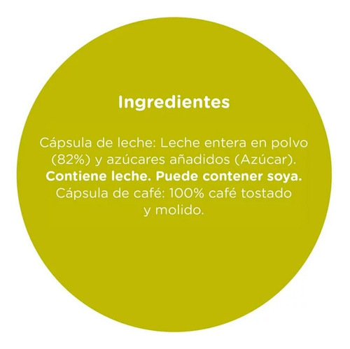 Cápsulas De Café Nescafé Dolce Gusto Cappuccino 16 Pzs.
