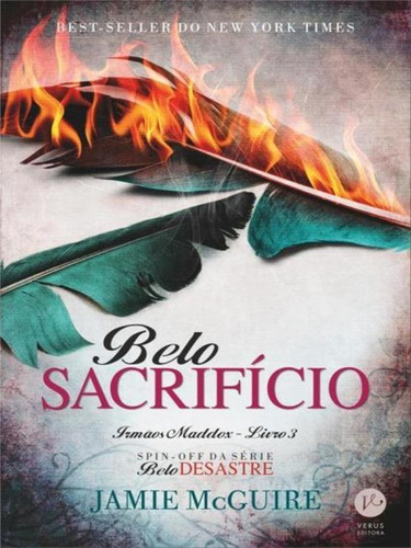 Belo Sacrifício (vol. 3 Irmãos Maddox) - Vol. 3, De Mcguire, Jamie. Editora Verus, Capa Mole Em Português