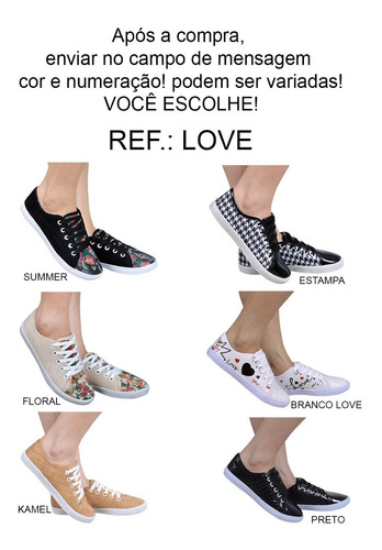 Kit 4 Pares Tenis Feminino Casual Promoçao Frete Gratis