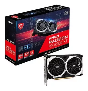 Msi Rx 6500xt Mech 2x Oc 4gb G6 Pcie4.0/3.0