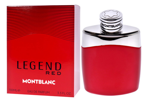 Perfume Mont Blanc Legend Red Eau De Parfum, 100 Ml, Para Ho