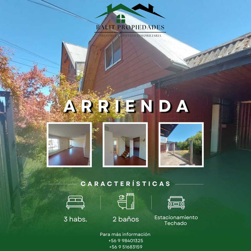 Casa En Arriendo $550.000 3hab 2baños Eto. (89577)