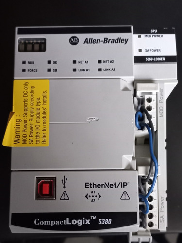 Allen Bradley 5069 L306er Compactlogix 600kb Enet Controller (Usado)