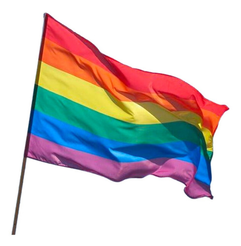 Bandera Arcoiris Orgullo Pride Gay Lgbtq 150x90 Cm