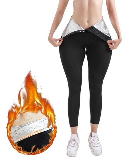 Leggins Térmicos Adelgazantes For Quemar Grasa Con Correas