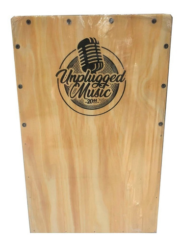 Imagen 2 de 10 de Cajon Caja Peruano Madera Excelente Terminación Mas Funda