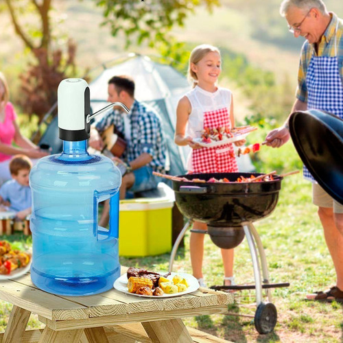 Imagen 9 de 9 de Dispensador Bombin Sifon De Agua Electrico Usb Para Botellon