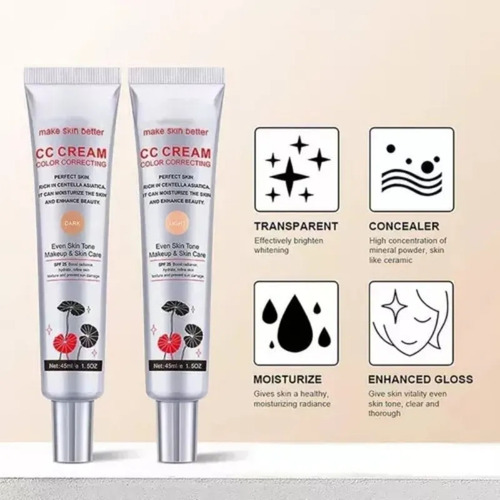 Crema De Cambio De Color Korean Cc 2 En 1, 2 En 1 Para El Cu