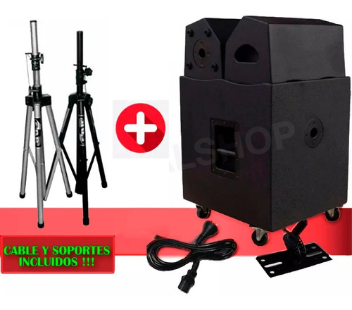 Combo Gbr Array 2 Bafles 10 Sub 18 + 2 Trípodes + Cuotas