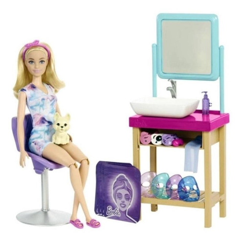 Barbie Wellness Dia De Spa De Máscaras - Mattel