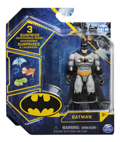 Figura Articulada 10 Cm Batman Surtido Int  67801b Dc