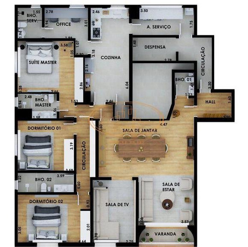 Apartamento Com 3 Dormitório(s) Localizado(a) No Bairro Vila Nova Conceição Em São Paulo / São Paulo - 5290:910021