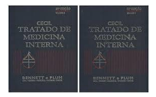 Livro Cecil Tratado De Medicina Interna / Volumes 1 E 2 - J. Claude Bennett / Fred Plum / Editores [1997]