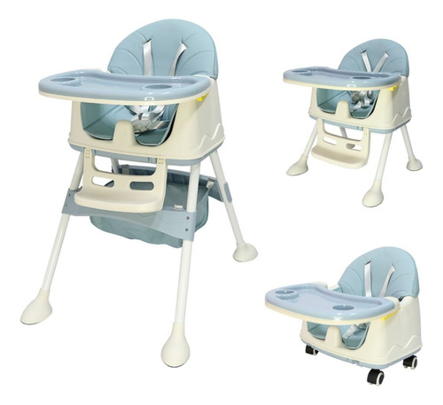 Silla De Comer 3 En 1  Baby Elephant Azul