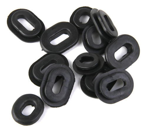 Ojales Negros De Cubierta Lateral De Goma 120pcs Para El