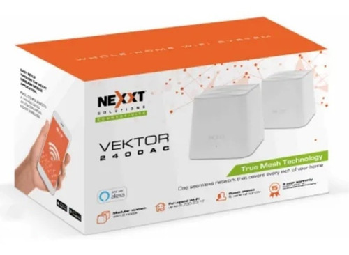 Vektor2400-ac Nexxt Sistema Wi-fi Mesh Doble Banda
