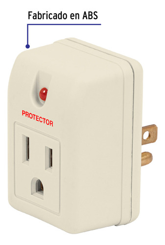 Adaptador Con Supresor De Picos 270 Joules Volteck