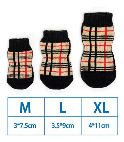 Calcetines Escoceses Nobleza 2-pack /8pzs L 3.5*9cm