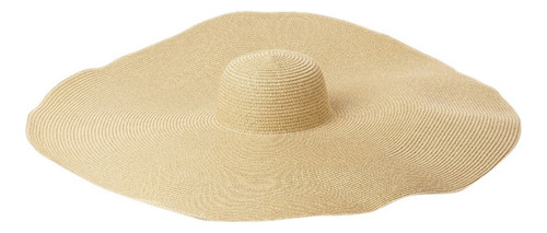 Moda Grande De Ala Ancha Sombrero Sol Playa Anti-uv Sol Prot