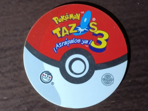 Tazo De Pokemón 3 #177 Natu Con Sticker Sin Despegar (: (Usado)