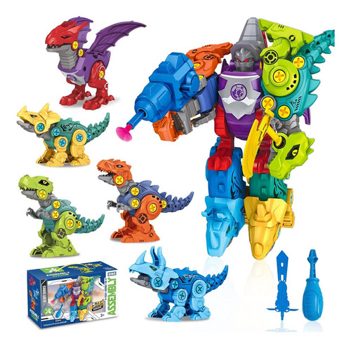 Dinobot Juguetes Para Niños De 3, 4, 5, 6, 7, 8 Años, Kqp