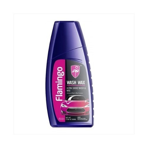 Shampoo Para Lavado De Auto Flamingo (wash Wax)