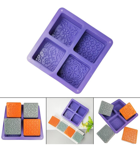 Moldes De Silicona Para Jabón, Molde De Silicona Para