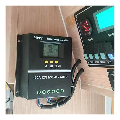 Controlador De Carga Solar 100a/80a/60a Mppt/pwm