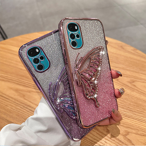 Funda Para Moto G E 1 2 3 4 5 0 5 G Mariposa Rosa Flash