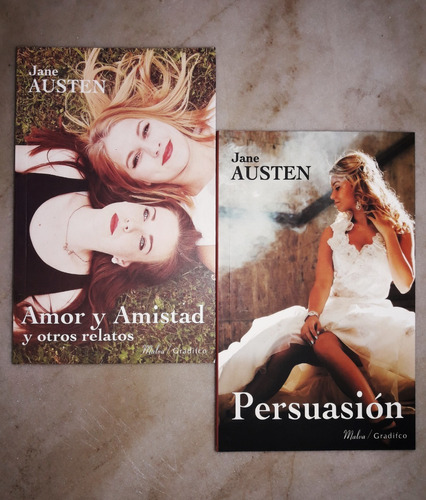 Lote X 2 Amor Y Amistad + Persuasion -jane Austen - Gradifco