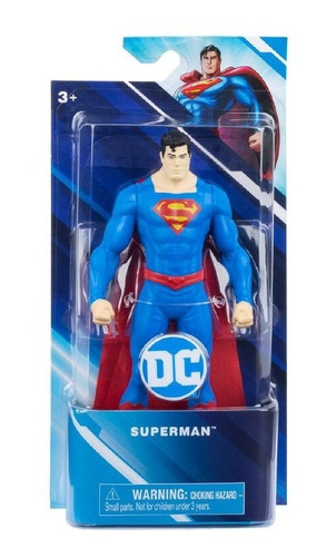 Muñeco Superman Figura De Acción 15 Cm Spin Master