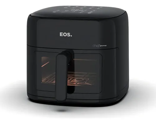 Fritadeira Sem Óleo Air Fryer Eos 6.2L Preto Eaf60p 127v