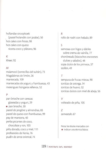 Postres Del Mundo. Europa, Africa Y Medio O, Asia, América