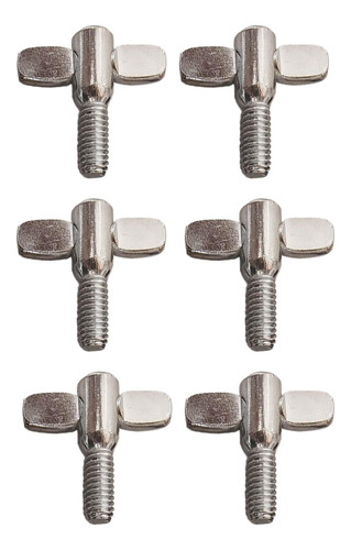 6 Uds Tornillos De Tambor Tuerca Accesorios De Tambor
