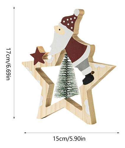 Adornos Navideños, Colores De Troncos, Regalos De Madera